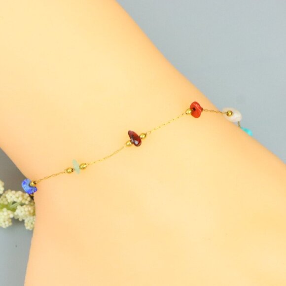 Handmade Anklet – A Stylish Choice for Women, Thoughtful Gift Idea, EVCH1109 - Picture 1 of 9